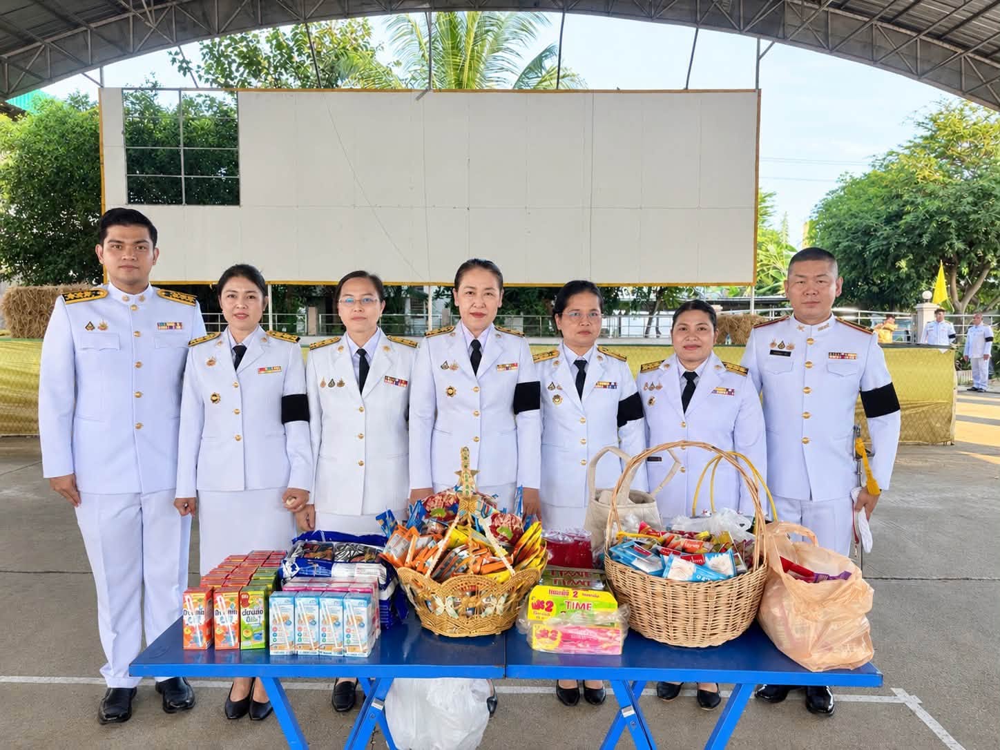 สพอ.บางระกำ ร่วมพิธีเนื่องในวันนวมินทรมหาราช 13 ตุลาคม